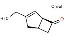 (1R,5S)-3-ethyl-Bicyclo[3.2.0]hept-3-en-6-one Chemical Structure