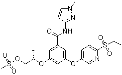 MK-0941 mesylate Chemical Structure
