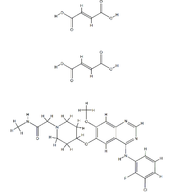 AZD-8931 Difumaric acid Chemical Structure