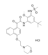 ITX-5061 HCl Chemical Structure