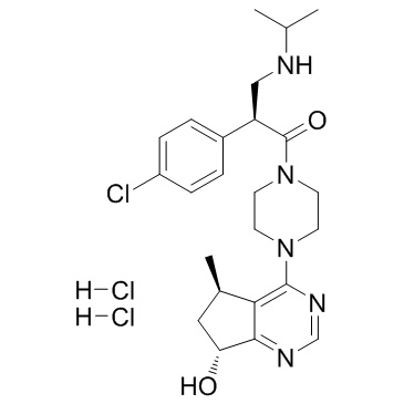 Ipatasertib dihydrochloride Chemical Structure