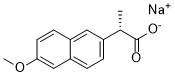 Naproxen sodium Chemical Structure