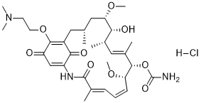 Alvespimycin HCl Chemical Structure