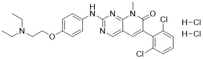 PD 166285 dihydrochloride Chemical Structure