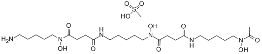 Deferoxamine mesylate Chemical Structure