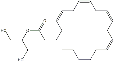2-Arachidonoylglycerol Chemical Structure