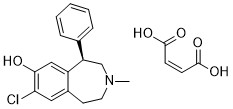 SCH-23390 maleate Chemical Structure