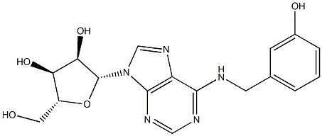 meta-Topolin Riboside Chemical Structure
