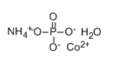Ammonium cobalt(II) phosphate monohydrate 结构式