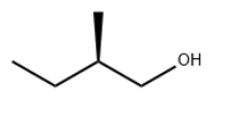 (R)-2-Methylbutanol 结构式