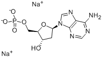 2'-Deoxyadenosine-5'-monophosphate disodium salt Chemical Structure
