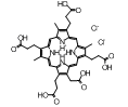 Pentacarboxylporphyrin I dihydrochloride 结构式