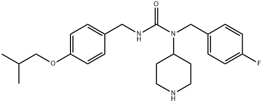 N-Desmethyl pimavanserin 结构式