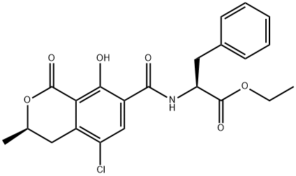 Ochratoxin C Chemical Structure