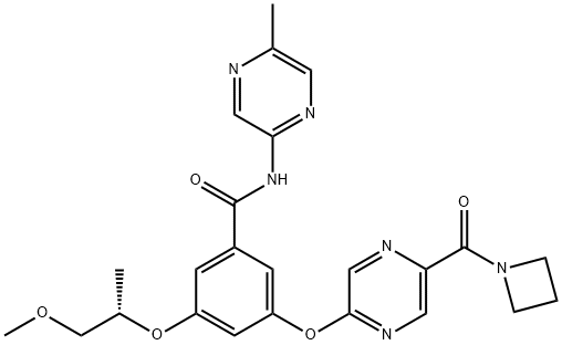 AZD1656 Chemical Structure