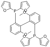 (R)-(6,6′-DiMethoxybiphenyl-2,2′-diyl)bis(di-2-furylphosphine) 结构式