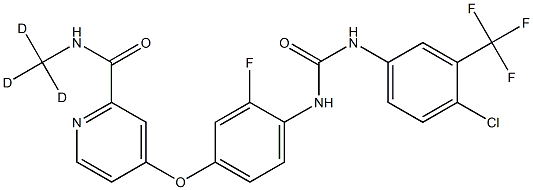Regorafenib D3 Chemical Structure