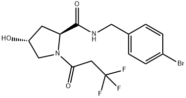 Fluorinated VHL Spy Molecule 4 Chemical Structure