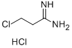 3-Chloropropionamidine hydrochloride 结构式