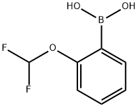 2-(Difluoromethoxy)-benzeneboronic acid 结构式