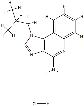 Imiquimod hydrochloride Chemical Structure