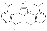 1,3-Bis(2,6-diisopropylphenyl)imidazolium chloride 结构式