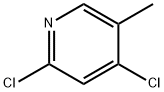 2,4-Dichloro-5-methylpyridine 结构式