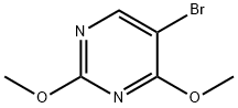 5-Bromo-2,4-dimethoxypyrimidine 结构式