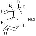 Rimantadine-d4 Hydrochloride 结构式