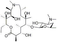 Desosaminylazithromycin 结构式