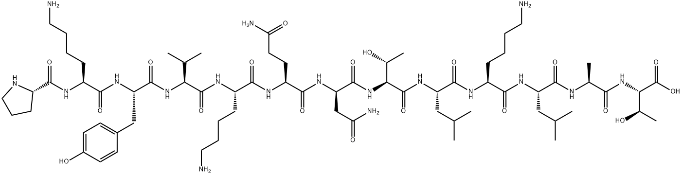 Influenza HA 307-319 结构式