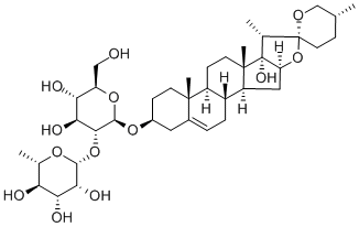Polyphyllin VI 结构式