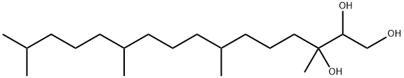 Phytantriol (mixture of isomers) 结构式