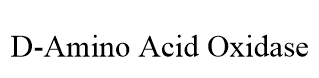 D-Amino Acid Oxidase 结构式