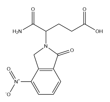 Lenalidomide Impurity 14 结构式