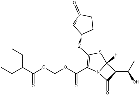 Sulopenem etzadroxil 结构式