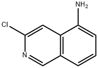 3-Chloroisoquinolin-5-amine 结构式
