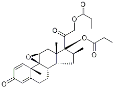 BetaMethasone 9,11-Epoxide 17,21-Dipropionate 结构式