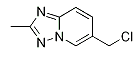 6-(chloroMethyl)-2-Methyl-[1,2,4]triazolo[1,5-a]pyridine Chemical Structure