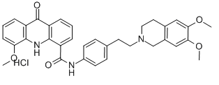 Elacridar HCl Chemical Structure