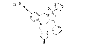 BMS-214662 hydrochloride Chemical Structure