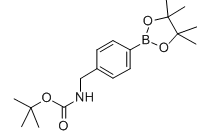 4-((N-Boc-Amino)Methyl)Phenylboronic Acid Pinacol Ester Chemical Structure