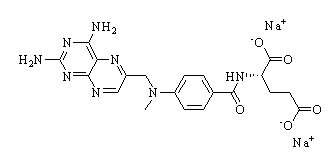 Methotrexate disodium salt Chemical Structure
