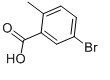 5-Bromo-2-methylbenzoic acid Chemical Structure