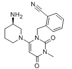 Alogliptin Chemical Structure