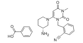 Alogliptin benzoate Chemical Structure